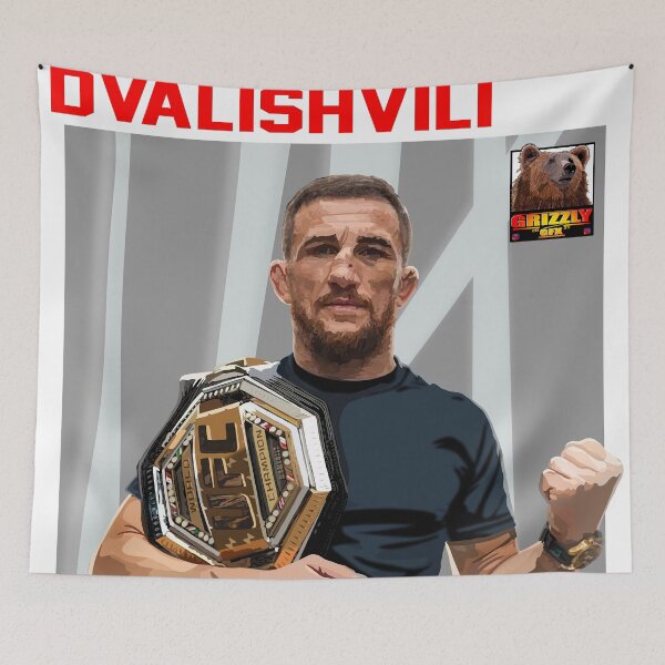 Item preview, World Champion: UFC’s Merab Dvalishvili designed and sold by GrizzlyCollective.