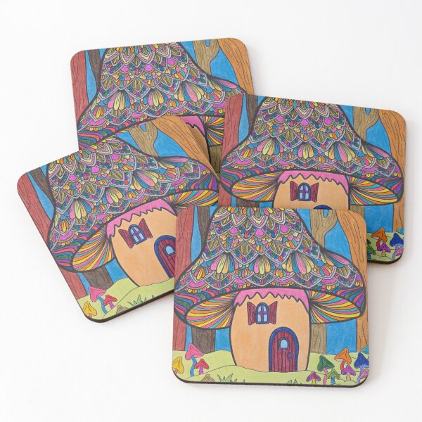 Item preview, Mandala Mushroom designed and sold by FROGGYS-SHOP.