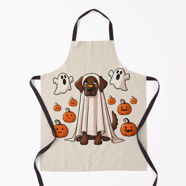 Item preview, Labrador in a Ghost Costume designed and sold by ~ QPAIC ~.