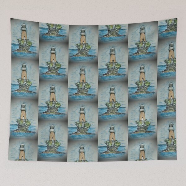 Item preview, Lighthouse in the Middle designed and sold by Jane Evans.
