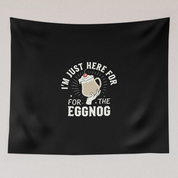 Item preview, I'm Just Here for the Eggnog Christmas   designed and sold by These_Prints.