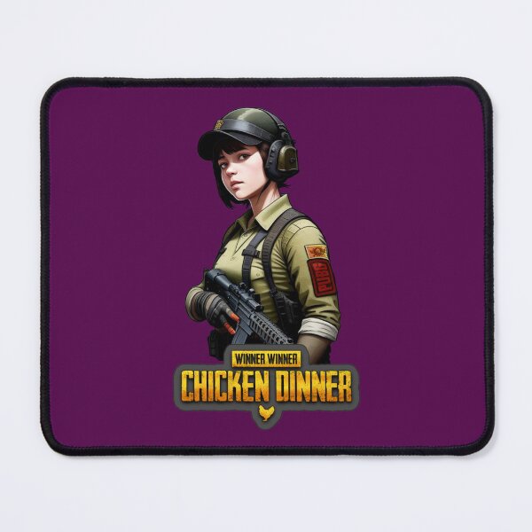 Item preview, Winner Winner Chicken Dinner – PUBG Girl Design designed and sold by VZCreativeLab.