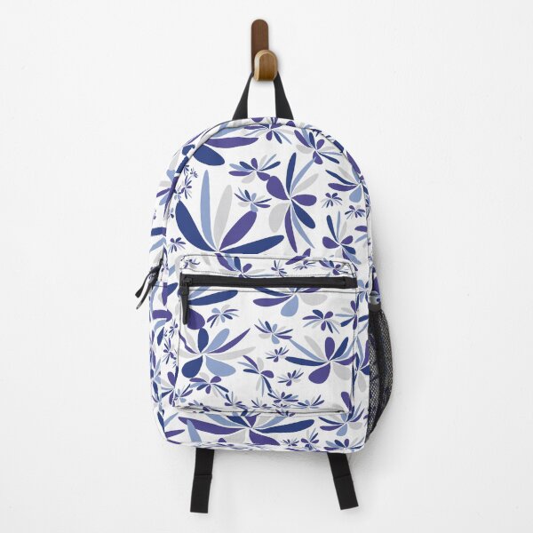 Item preview, Blue flowers designed and sold by pompelmouss.