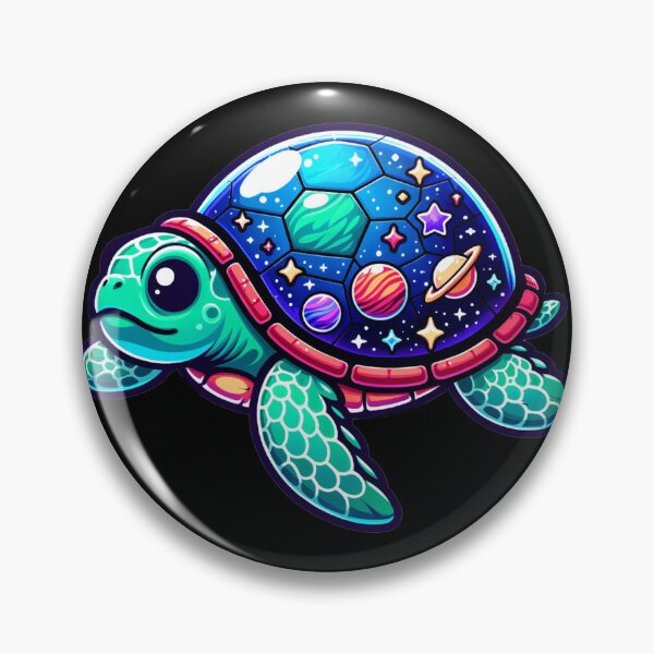 Item preview, Cosmic Turtle: Galactic Serenity designed and sold by KapuczeShop.