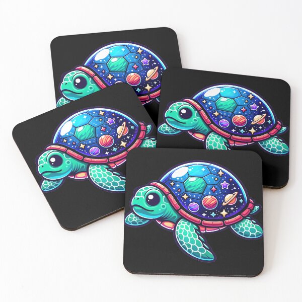 Item preview, Cosmic Turtle: Galactic Serenity designed and sold by KapuczeShop.