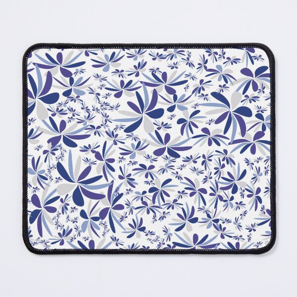Item preview, Blue flowers designed and sold by pompelmouss.