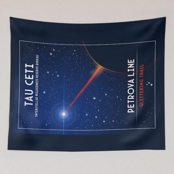 Item preview, Tau Ceti. Petrova Line (Interstellar Wilderness Reserve Bureau Series) designed and sold by BGALAXY.