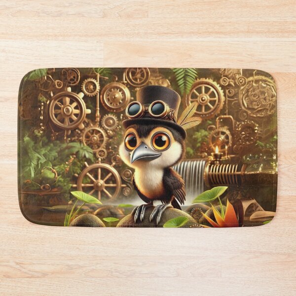 Item preview, Steampunk Comb-crested Jacana designed and sold by Sillytoe.