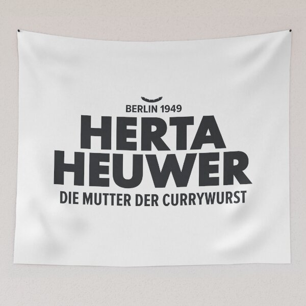 Item preview, Herta Heuwer – Mother of the Currywurst, Berlin 1949 designed and sold by Boogosh.