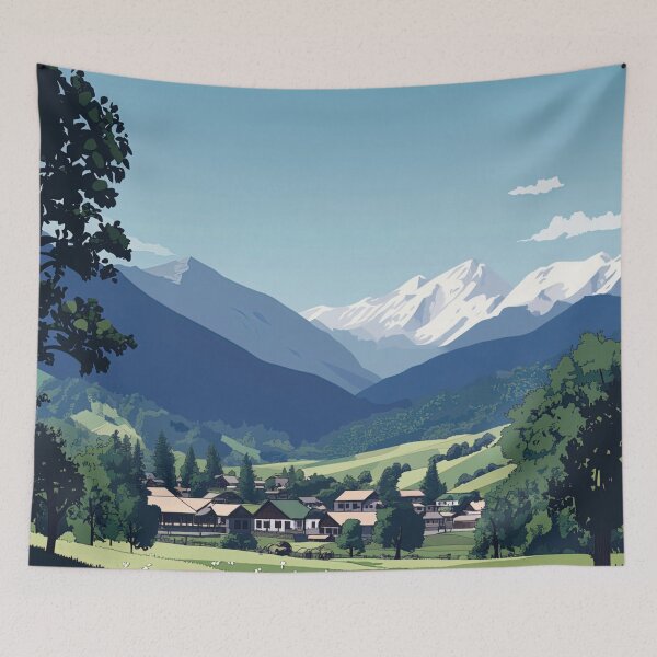 Item preview, Himachal Pradesh | Anime style designed and sold by ComicsFactory.