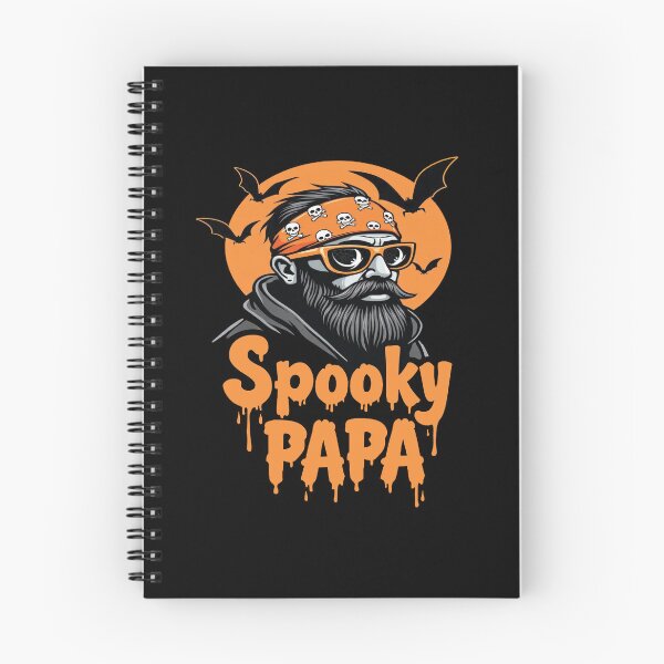 Item preview, Spooky Papa Halloween Retro Design designed and sold by InkredibleZ.
