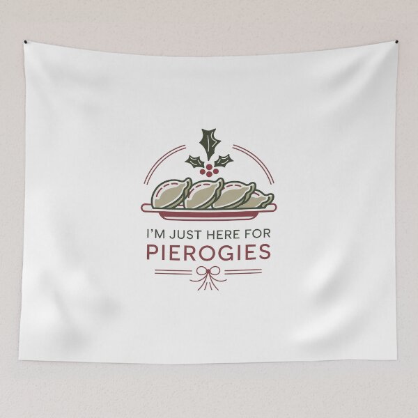Item preview, I'm Just Here for Pierogies  designed and sold by These_Prints.
