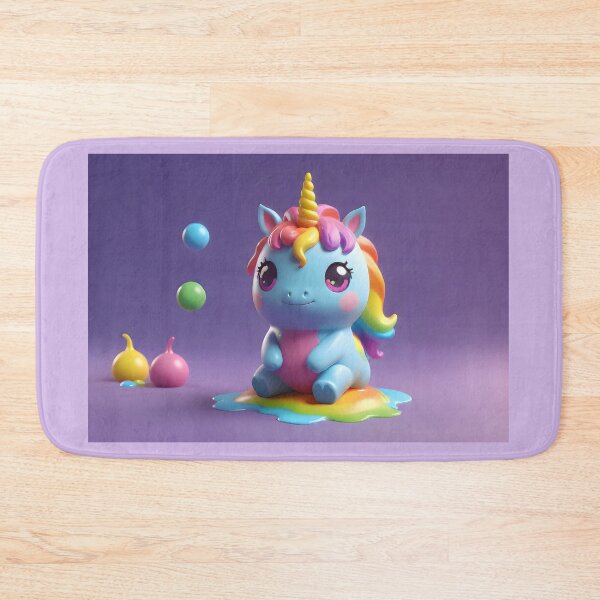 Item preview, RAINBOW UNICORN ADORABLE PRECIOUS COLORFUL SQUISHY PAINT SPLATTER designed and sold by Arts4U.