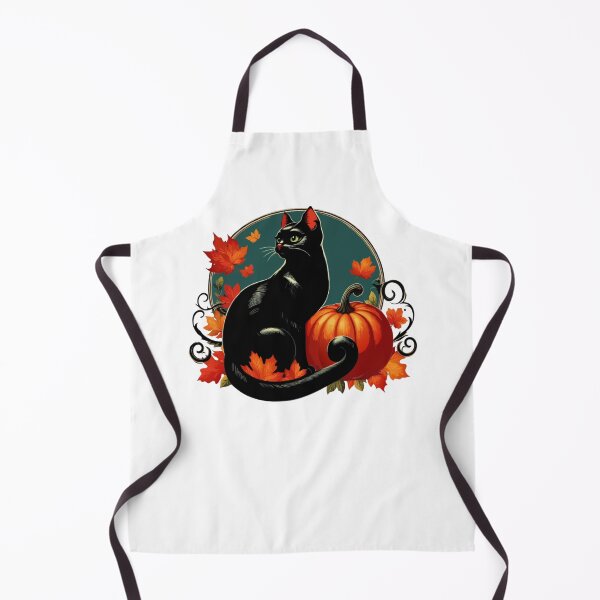 Item preview, Vintage Halloween Black Cat designed and sold by printmala.
