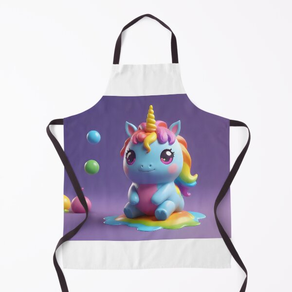 Item preview, RAINBOW UNICORN ADORABLE PRECIOUS COLORFUL SQUISHY PAINT SPLATTER designed and sold by Arts4U.
