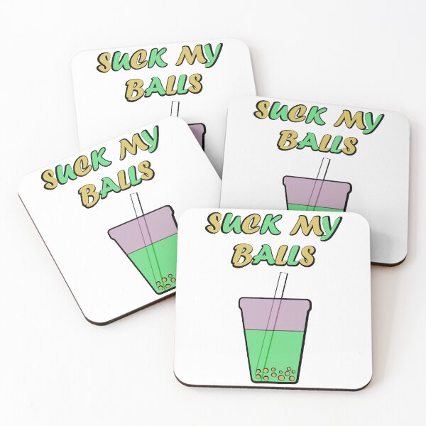 Item preview, Suck My Bubble Tea Balls designed and sold by Ragetroll.