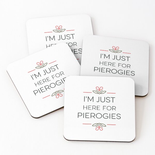Item preview, I'm Just Here for Pierogies  designed and sold by These_Prints.