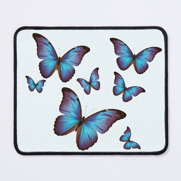 Item preview, Morpho Butterflies Nature Art designed and sold by MouseWisdom.