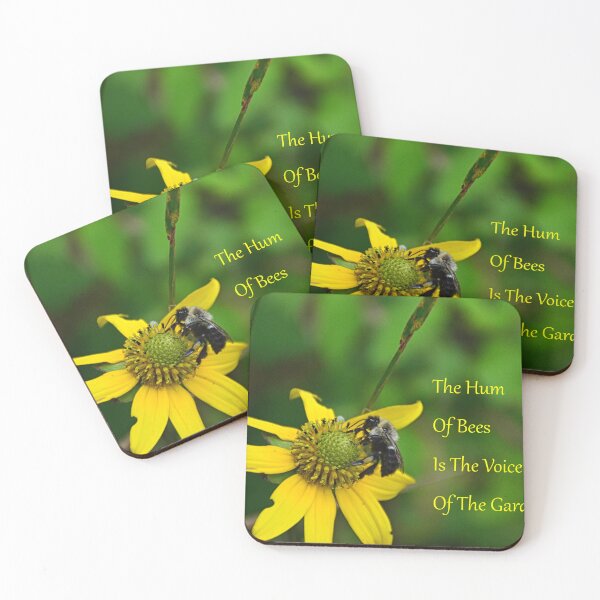 Item preview, The Hum Of Bees Is The Voice Of The Garden designed and sold by LisaWootenPhoto.