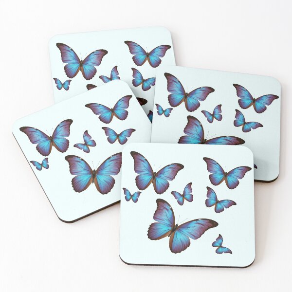 Item preview, Morpho Butterflies Nature Art designed and sold by MouseWisdom.