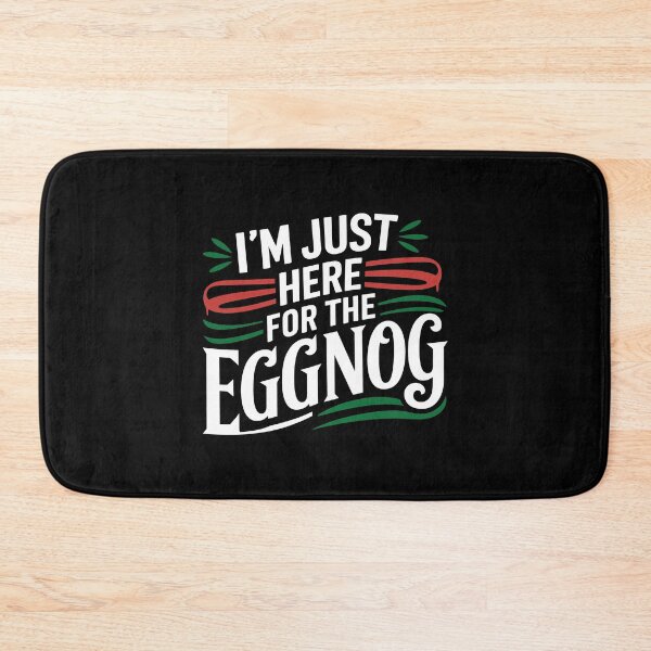 Item preview, I'm Just Here for the Eggnog Christmas   designed and sold by These_Prints.