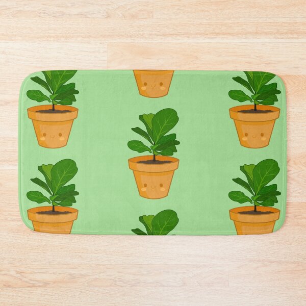 Item preview, Kawaii Fig Leaf  designed and sold by bumblebreeart.