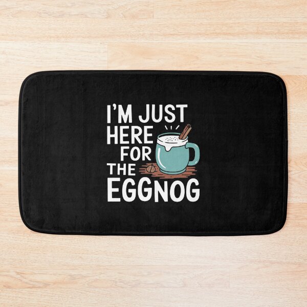 Item preview, I'm Just Here for the Eggnog Christmas   designed and sold by These_Prints.