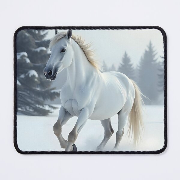 Item preview, White horse designed and sold by RobiCom.