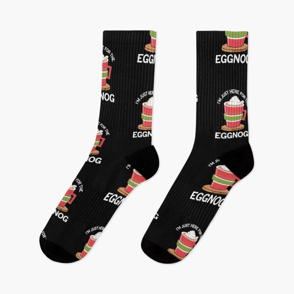 Item preview, I'm Just Here for the Eggnog Christmas   designed and sold by These_Prints.