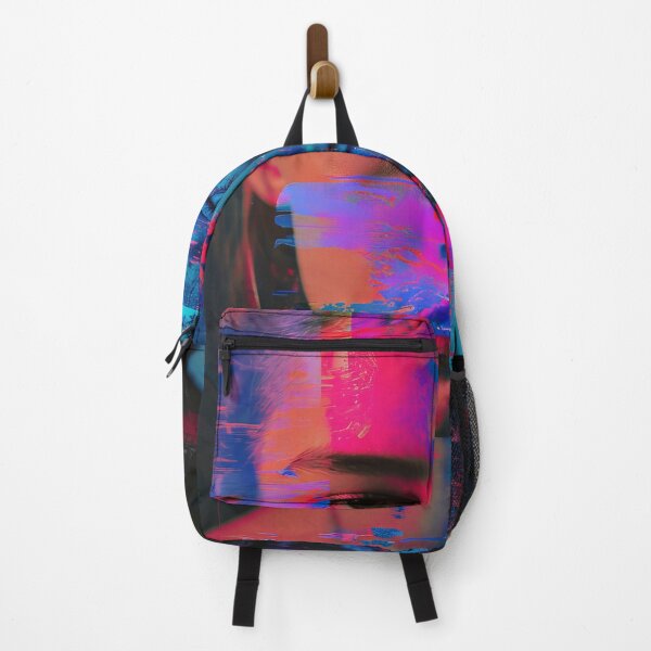 Item preview, Women portraits, digital distortion, intense glitch colors designed and sold by Piotrek0001.