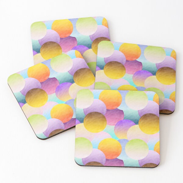 Item preview, Vibrant Circles designed and sold by HematiteDesign.