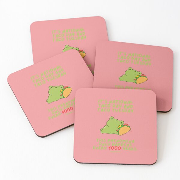 Item preview, Taco Tuesday Frog designed and sold by BrickedBrands.