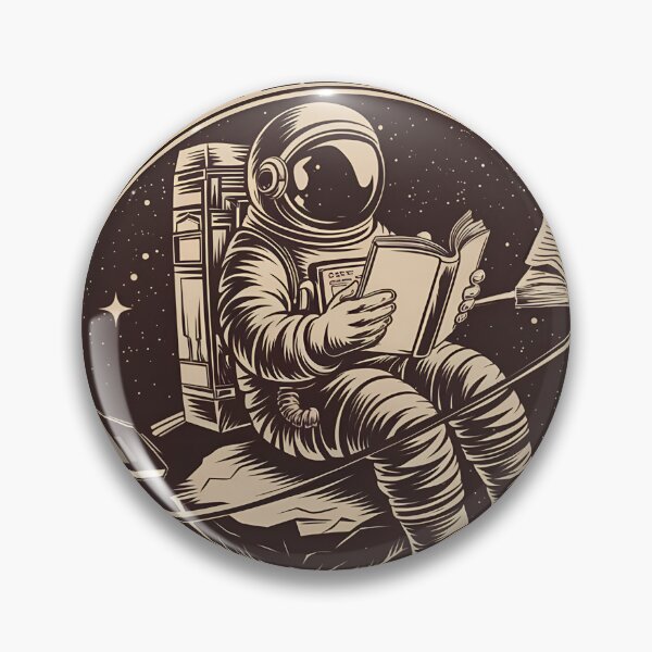 Item preview, Astronaut, Reading is my therapy designed and sold by GGZebra.