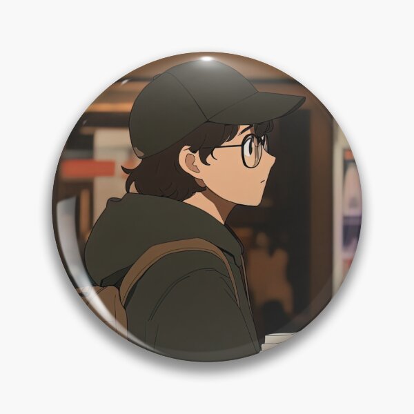 Artikelvorschau, Hipster-Mann | Anime-Stil entworfen und verkauft von ComicsFactory.