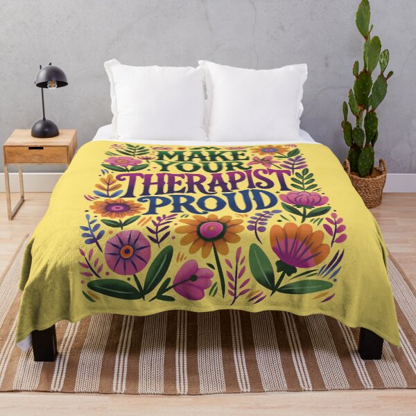 Item preview, Make Your Therapist Proud | Self Care | Quote | Therapy designed and sold by Self Care Merch.