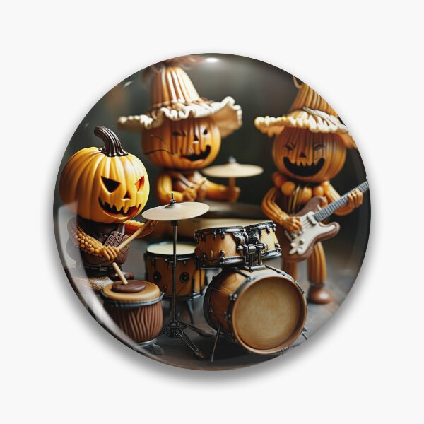 Item preview, Halloween Band - pumpkin, scary, funny, t-shirts, iphone cases, caps and other items designed and sold by nature. electrified..