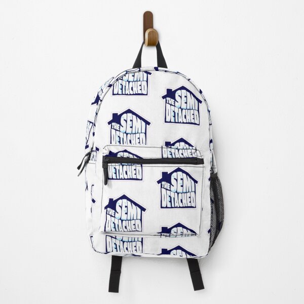 Item preview, Semi Detached House Logo Blue designed and sold by HeadacheMachine.