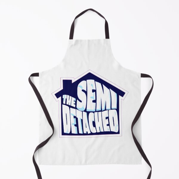 Item preview, Semi Detached House Logo Blue designed and sold by HeadacheMachine.