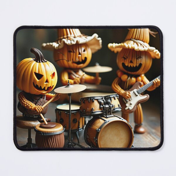 Item preview, Halloween Band - pumpkin, scary, funny, t-shirts, iphone cases, caps and other items designed and sold by nature. electrified..