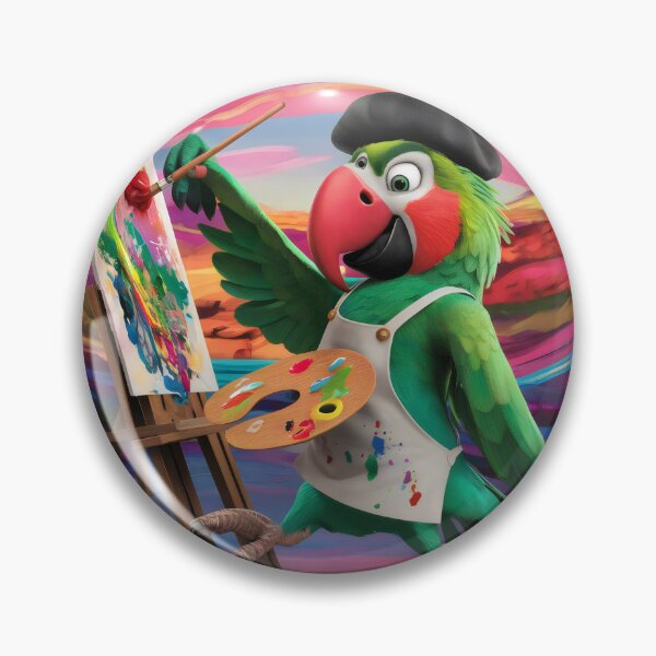 Item preview, Artistic parrot. designed and sold by MyHappyArtShop.