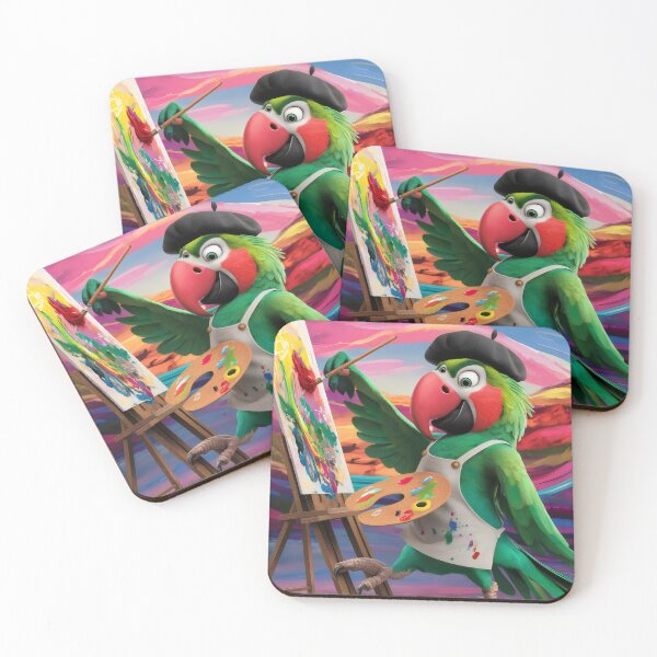 Item preview, Artistic parrot. designed and sold by MyHappyArtShop.