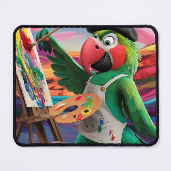 Item preview, Artistic parrot. designed and sold by MyHappyArtShop.