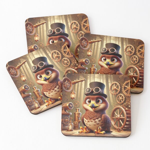 Item preview, Steampunk Common Buzzard designed and sold by Sillytoe.