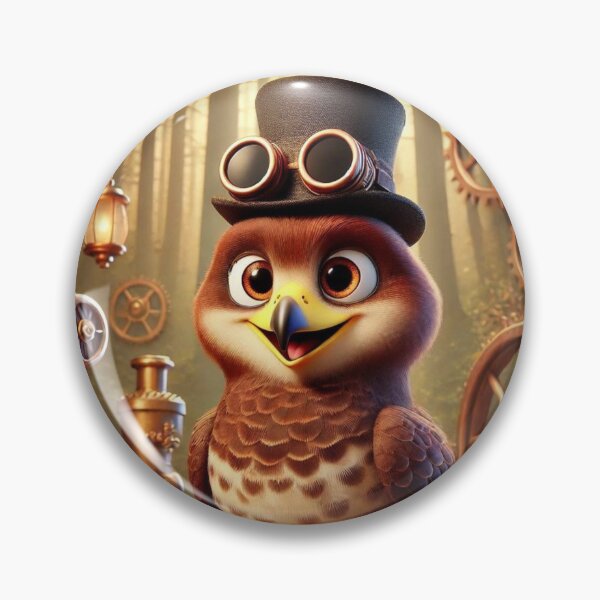 Item preview, Steampunk Common Buzzard designed and sold by Sillytoe.