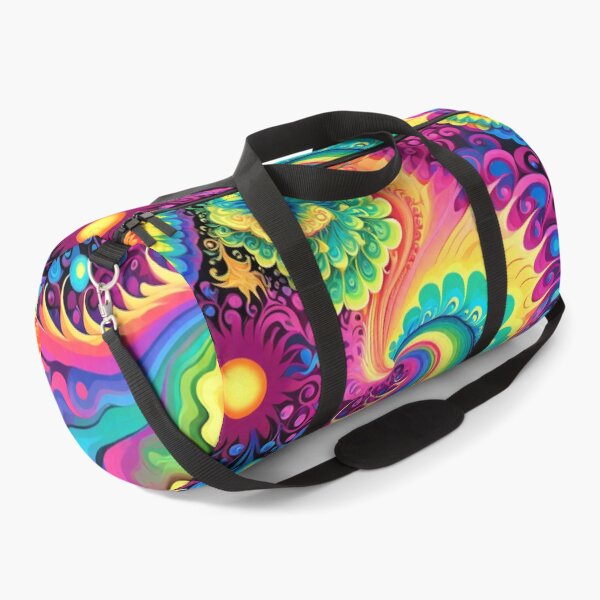 Item preview, 70s Colorful Vintage Psychedelic Artwork designed and sold by HLPsychDesigns.