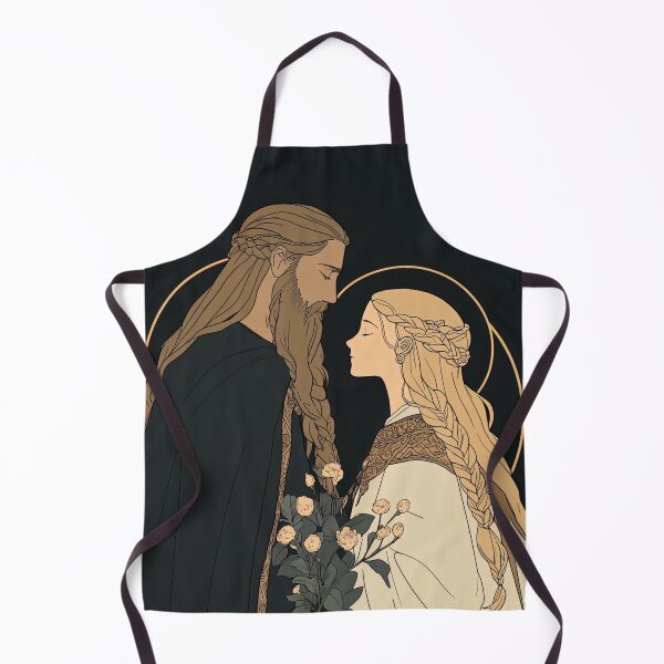Item preview, Hjalmar and Ingeborg, Norse mythology | Anime style designed and sold by ComicsFactory.