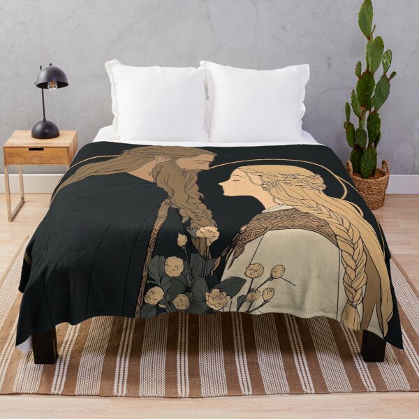 Item preview, Hjalmar and Ingeborg, Norse mythology | Anime style designed and sold by ComicsFactory.