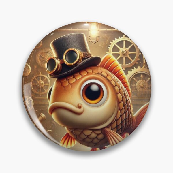 Item preview, Steampunk Common Carp designed and sold by Sillytoe.