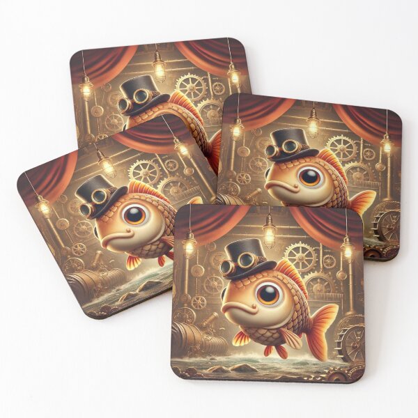 Item preview, Steampunk Common Carp designed and sold by Sillytoe.
