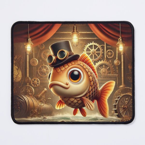 Item preview, Steampunk Common Carp designed and sold by Sillytoe.